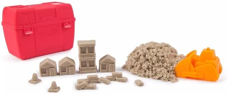 Kinetic Sand Construction Toolbox