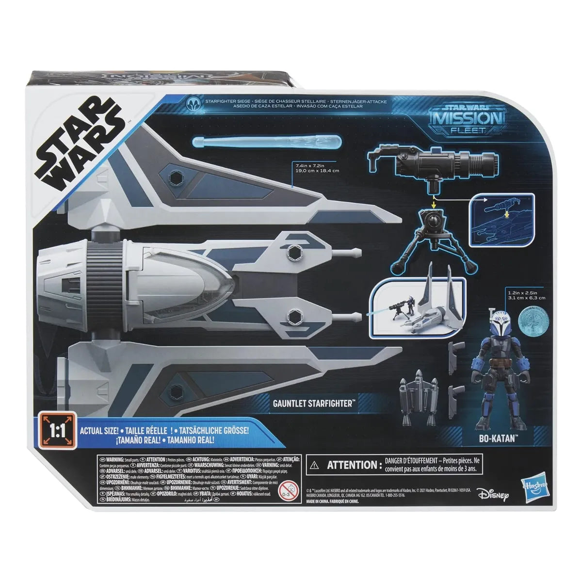 Star Wars Mission Fleet Gayntlet Starfighter