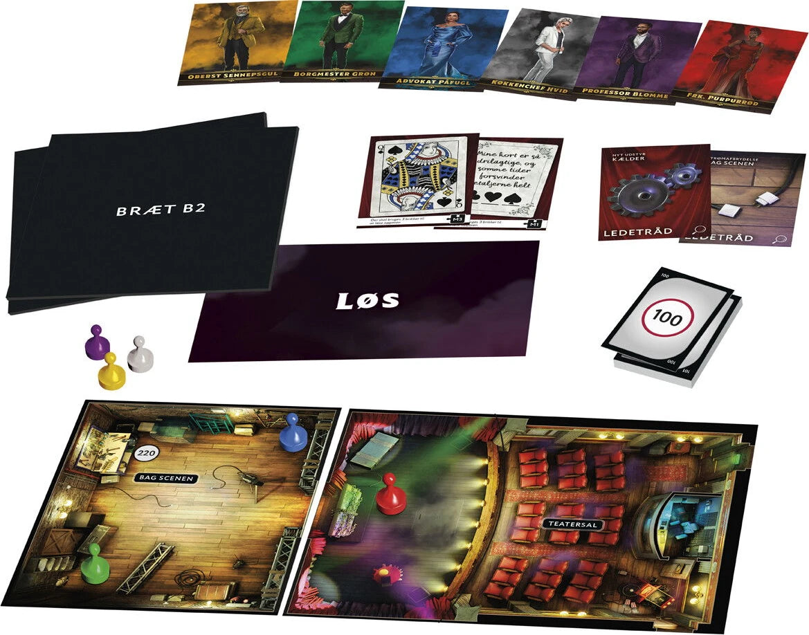 Cluedo Flugt Mysteriet i Illusionistklubben