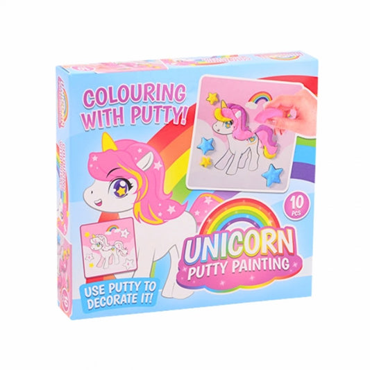 Unicorn Putty Painting