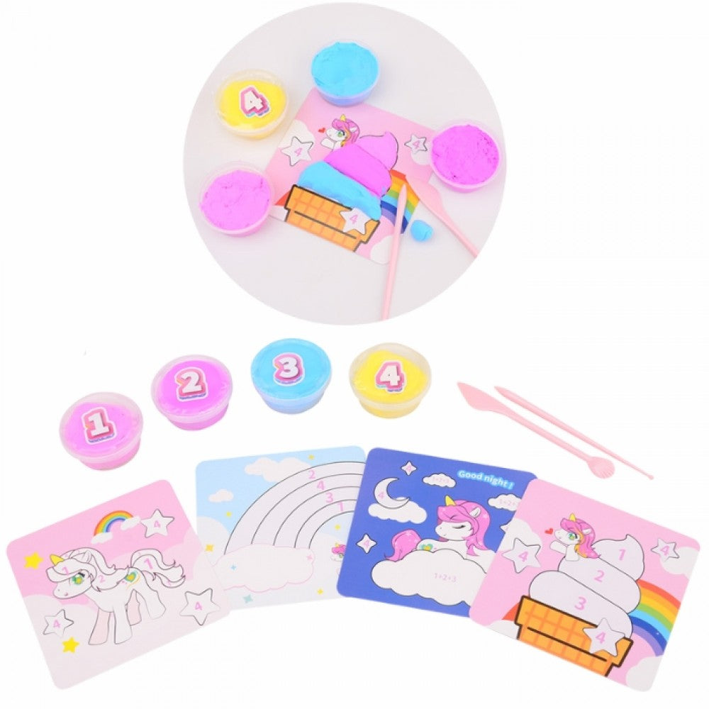 Unicorn Putty Painting