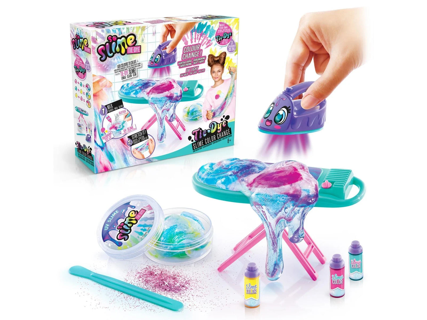 So Slime Tie Dye Color Change