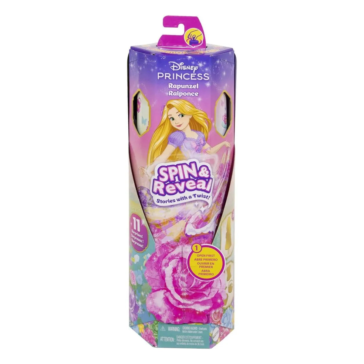 Disney Princess Spin & Reveal Rapunzel Dukke