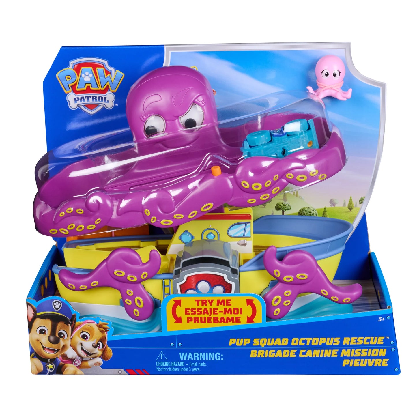 Paw Patrol Pup Squad Blæksprutte Legesæt