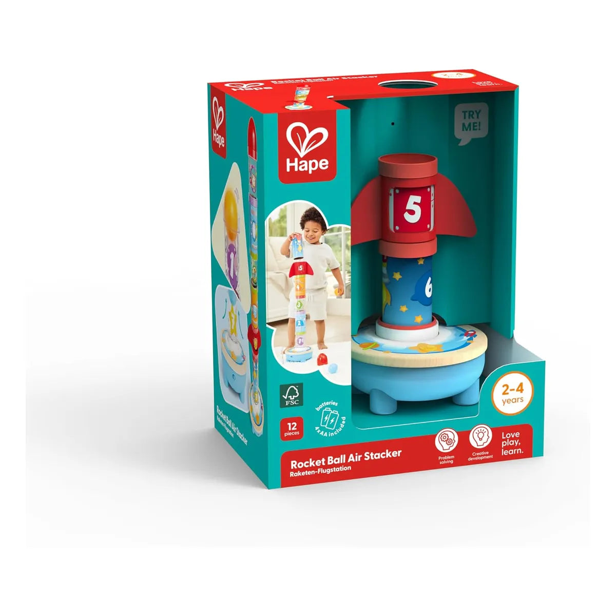 Hape Rocket Ball Air Stacker