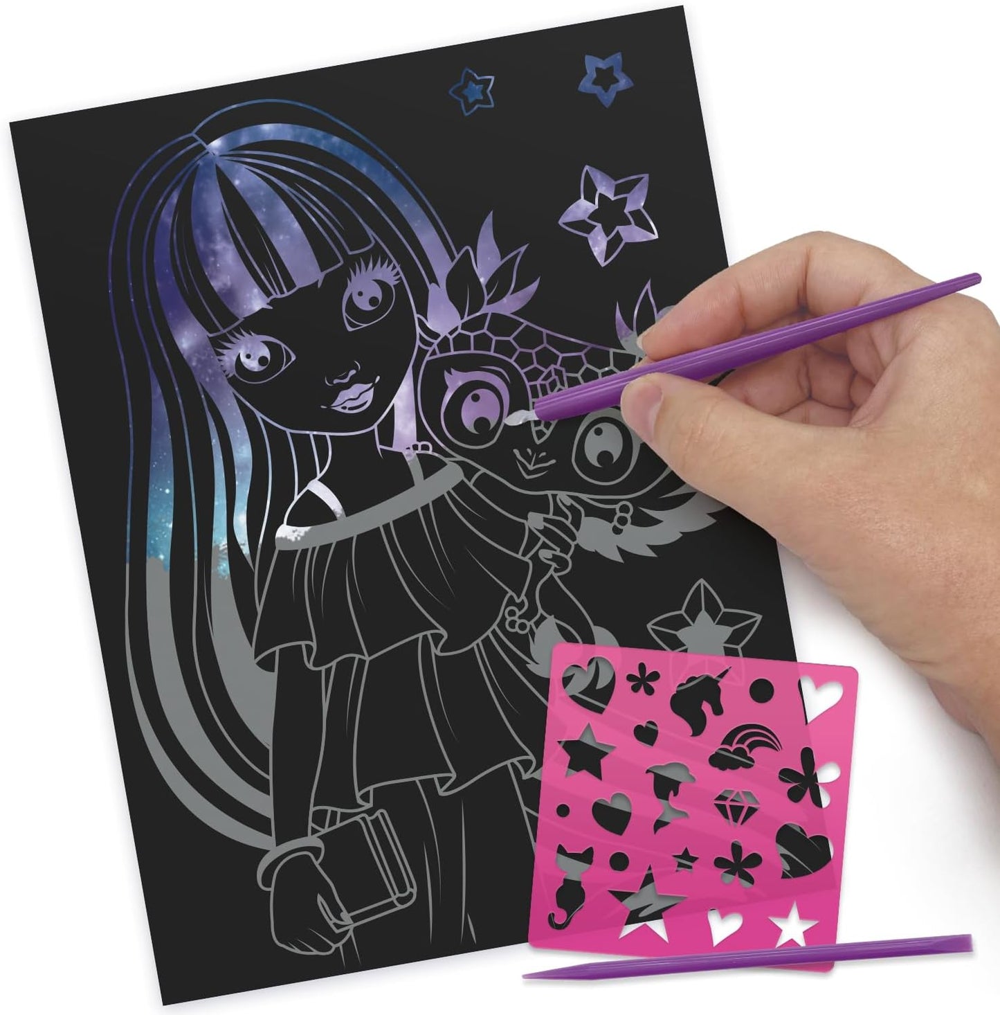 Nebulous Stars Scratch & Sketch
