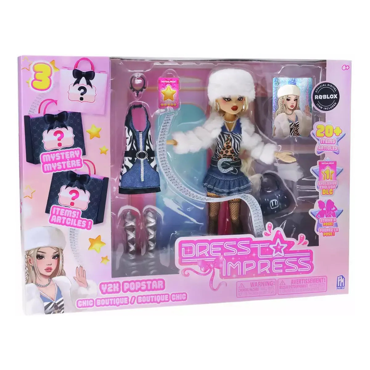 Dress To Impress Y2K Popstar Dukke