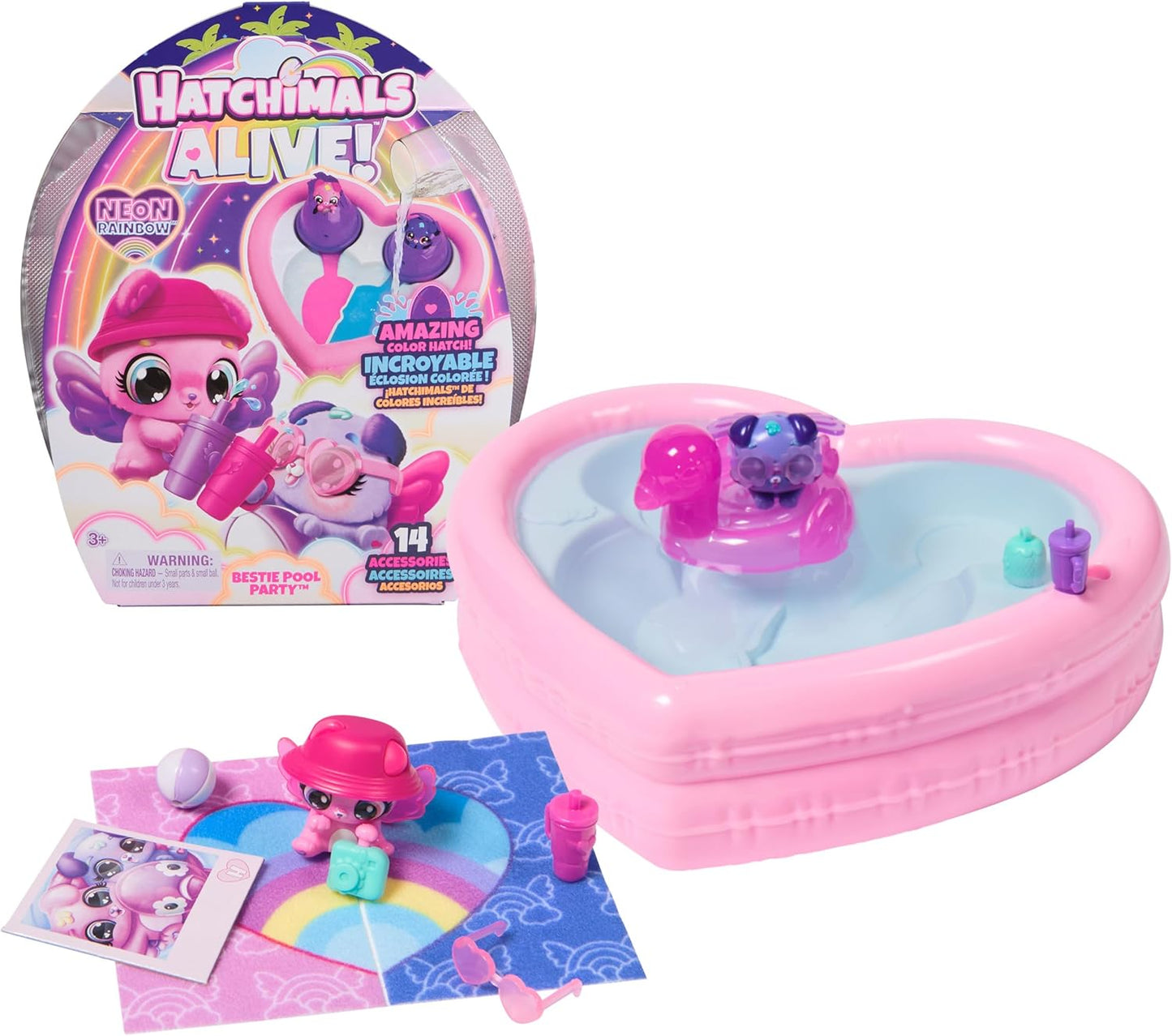 Hatchimals Alive Bestie Pool Party