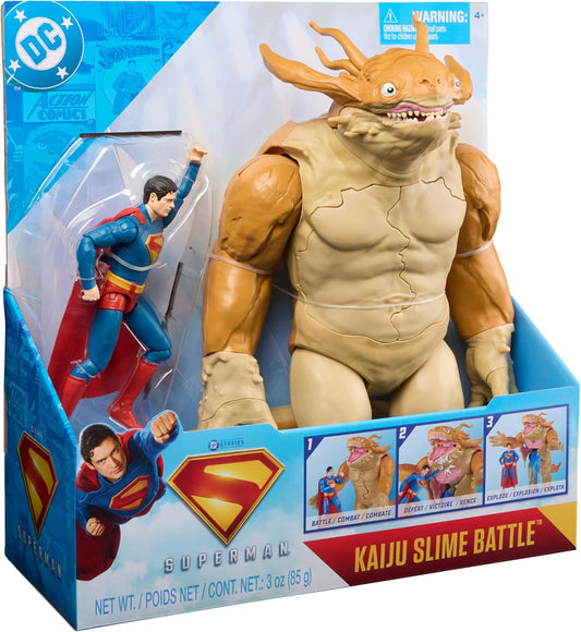 Superman Movie Kaiju Slime Explosion Battle