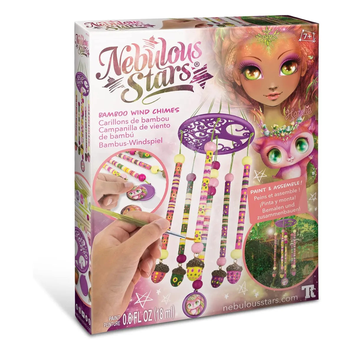 Nebulous Stars Bamboo Wind Chimes