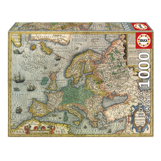 Educa Europakort
