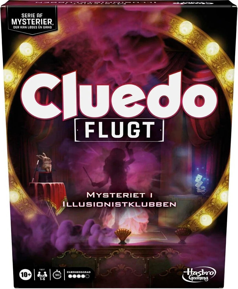 Cluedo Flugt Mysteriet i Illusionistklubben