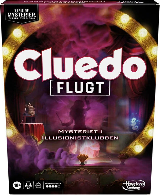 Cluedo Flugt Mysteriet i Illusionistklubben