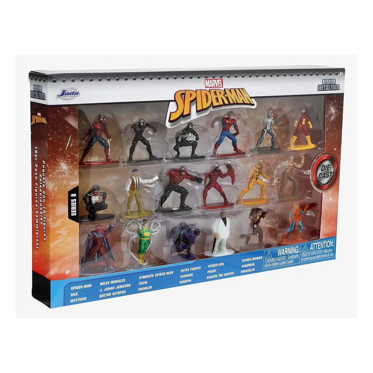 Marvel Spider-Man Nano Metalfigurer