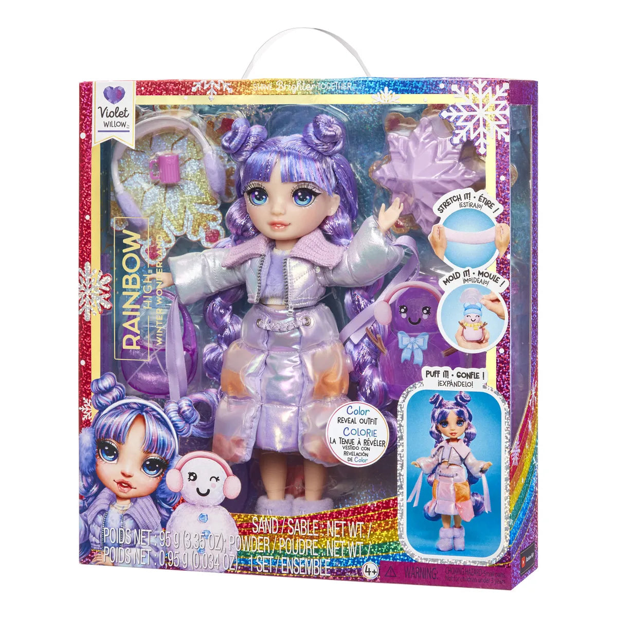 Rainbow High Winter Wonderland Violet Willow